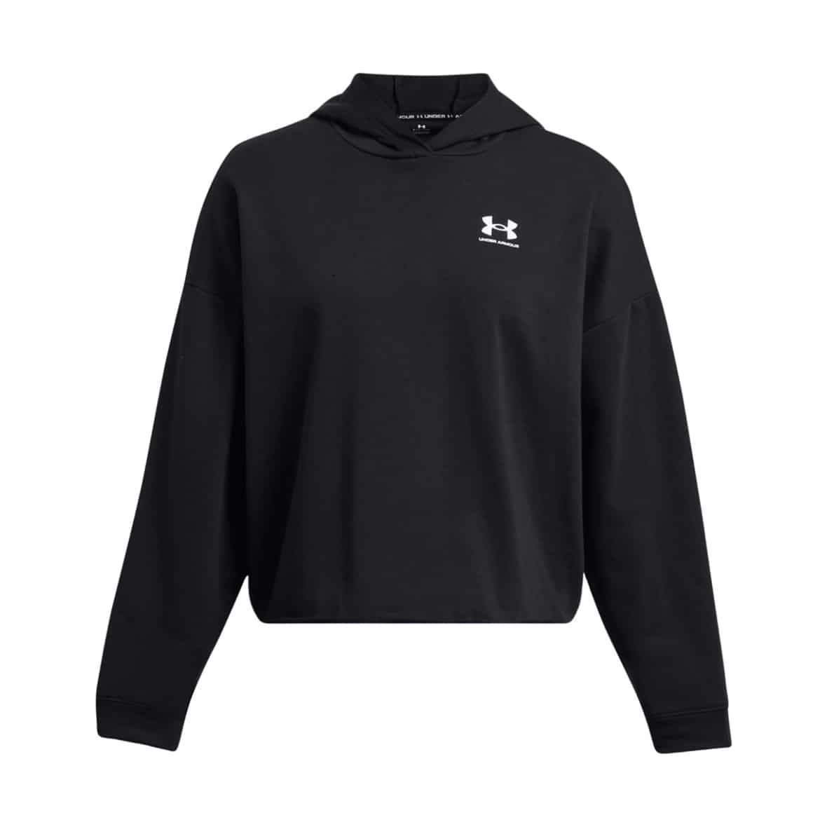 Under Armour Rival Terry OS Hoodie Damen (Schwarz M ) Fitnessbekleidung