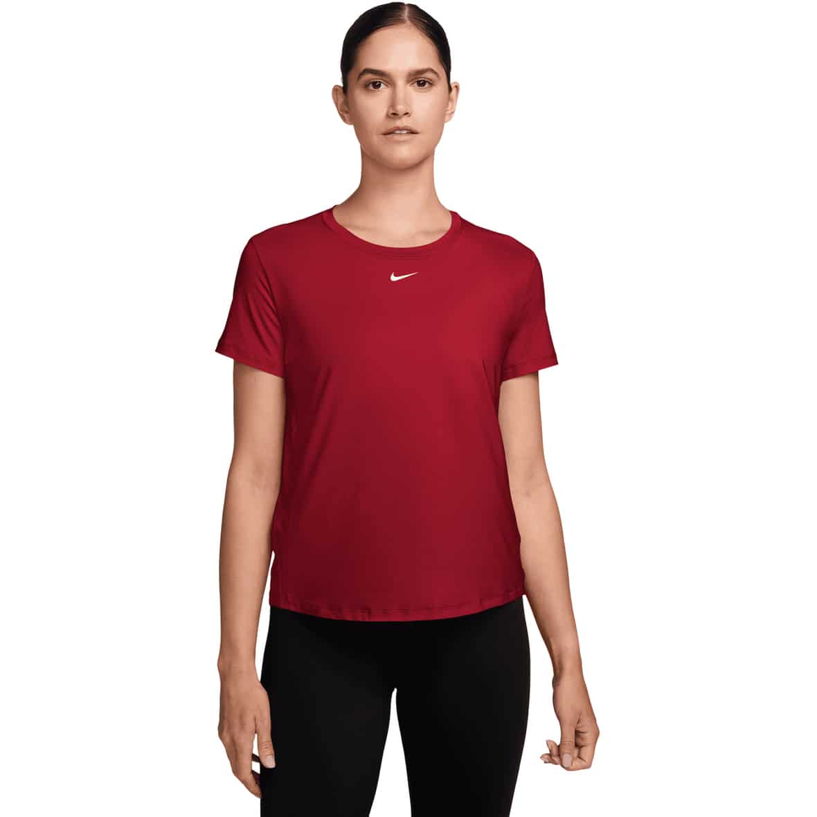 One Classic Dri-FIT Top Damen T-Shirt Rot_608__TOUGH RED/WHITE | L