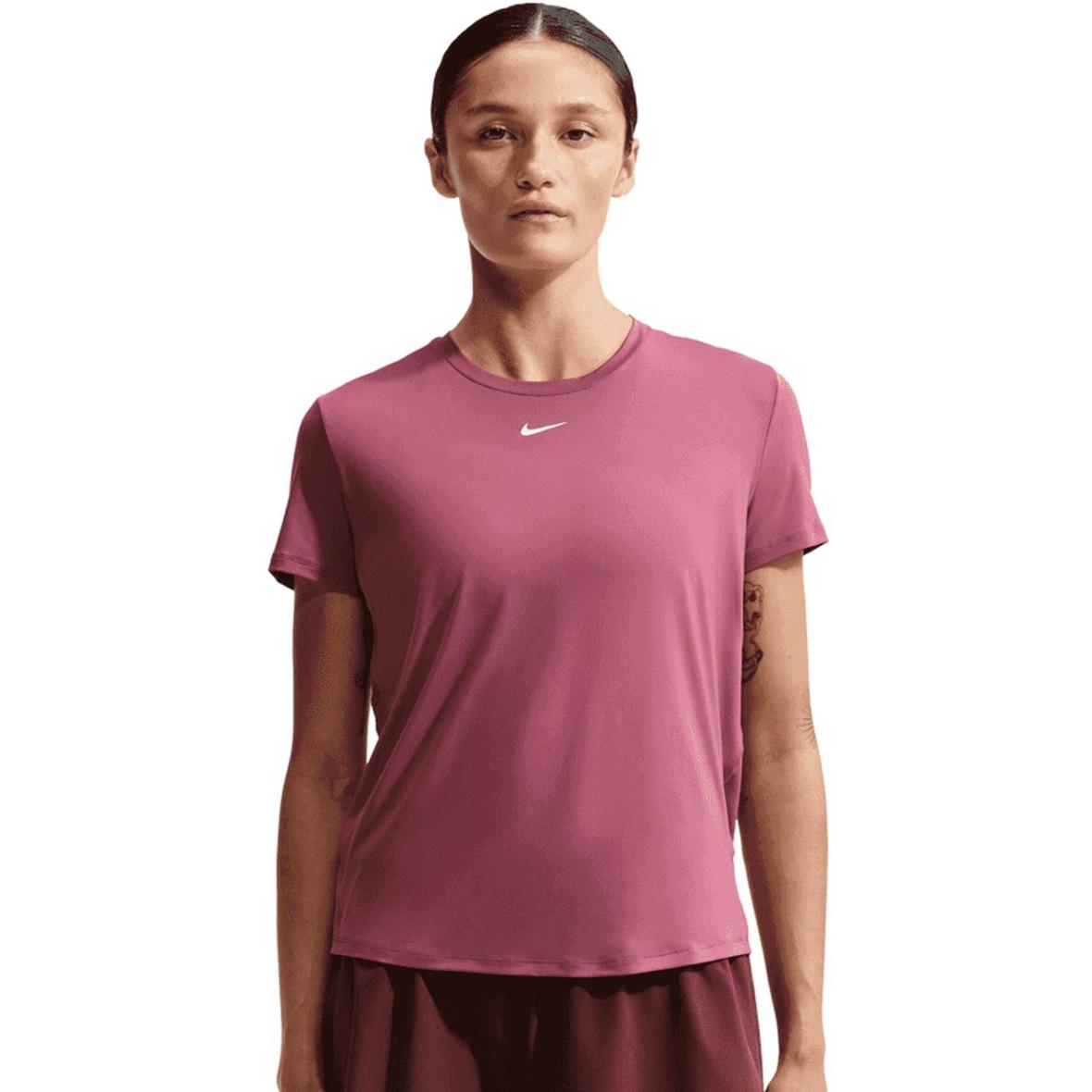 One Classic Dri-Fit Top Damen T-Shirt Pink_654__PINK SMOKE/WHITE | XS
