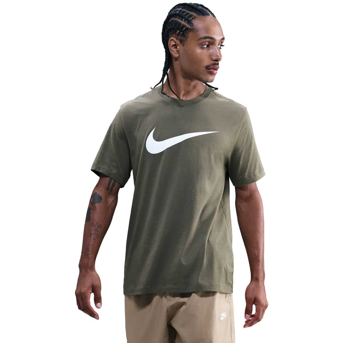 Icon Swoosh Herren T-Shirt Oliv_222__MEDIUM OLIVE | XL