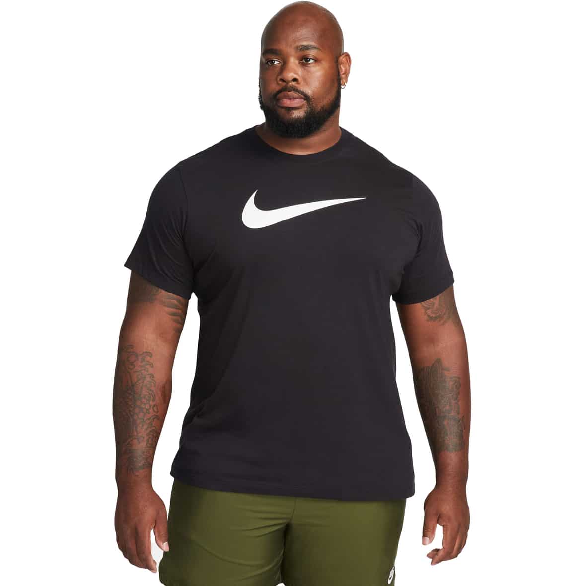 Icon Swoosh Herren T-Shirt Schwarz_010__BLACK/WHITE | L