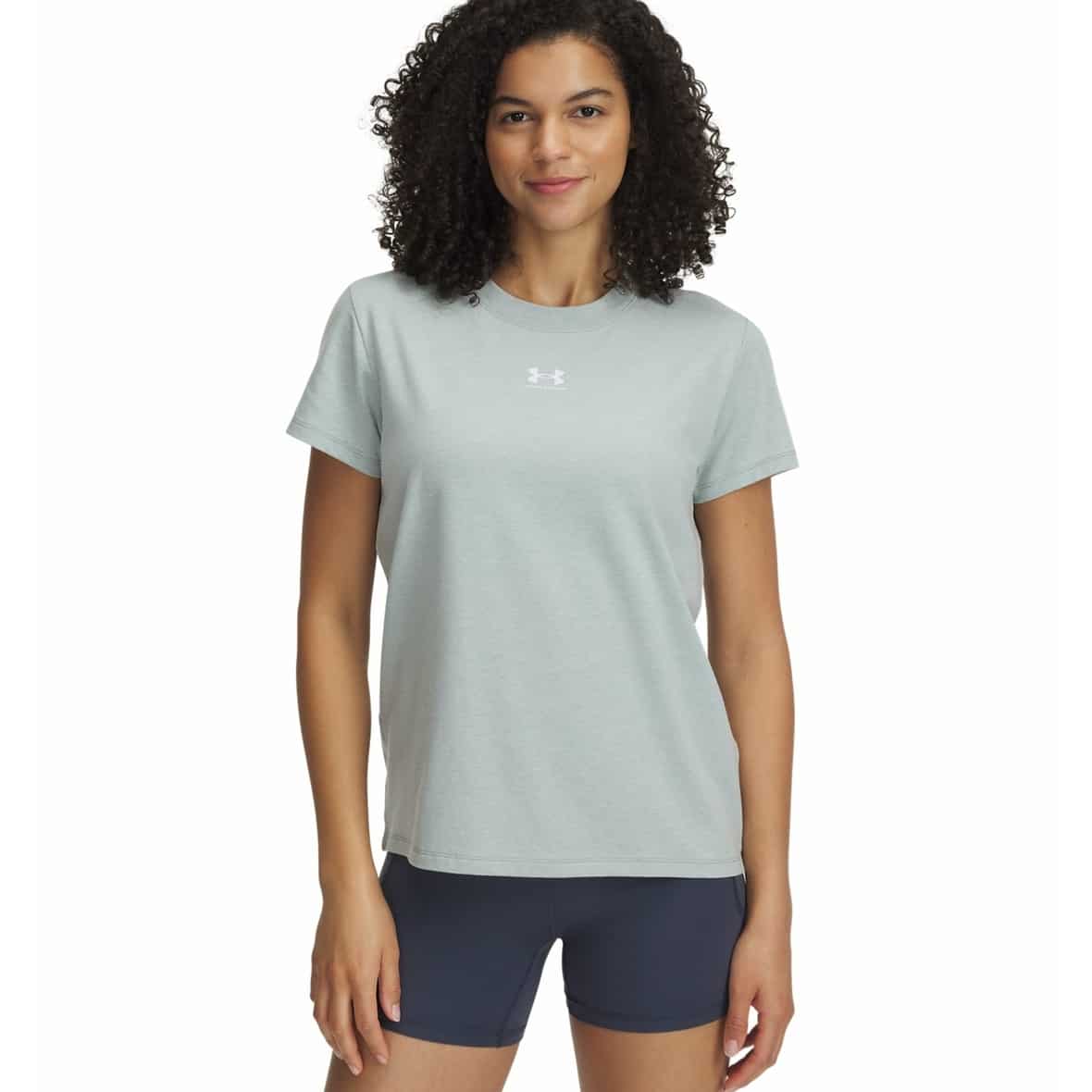 Under Armour Off Campus Core SS Damen (Hellgrün M Größe) z_old_T-Shirts