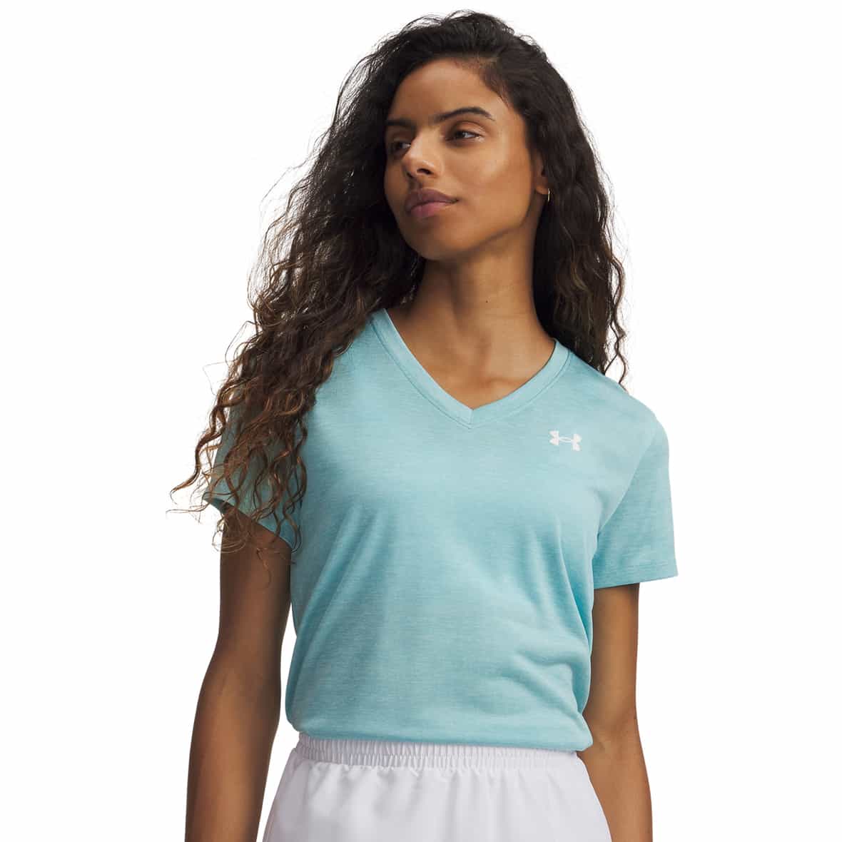 Tech Twist Damen T-Shirt Blau_425 | L