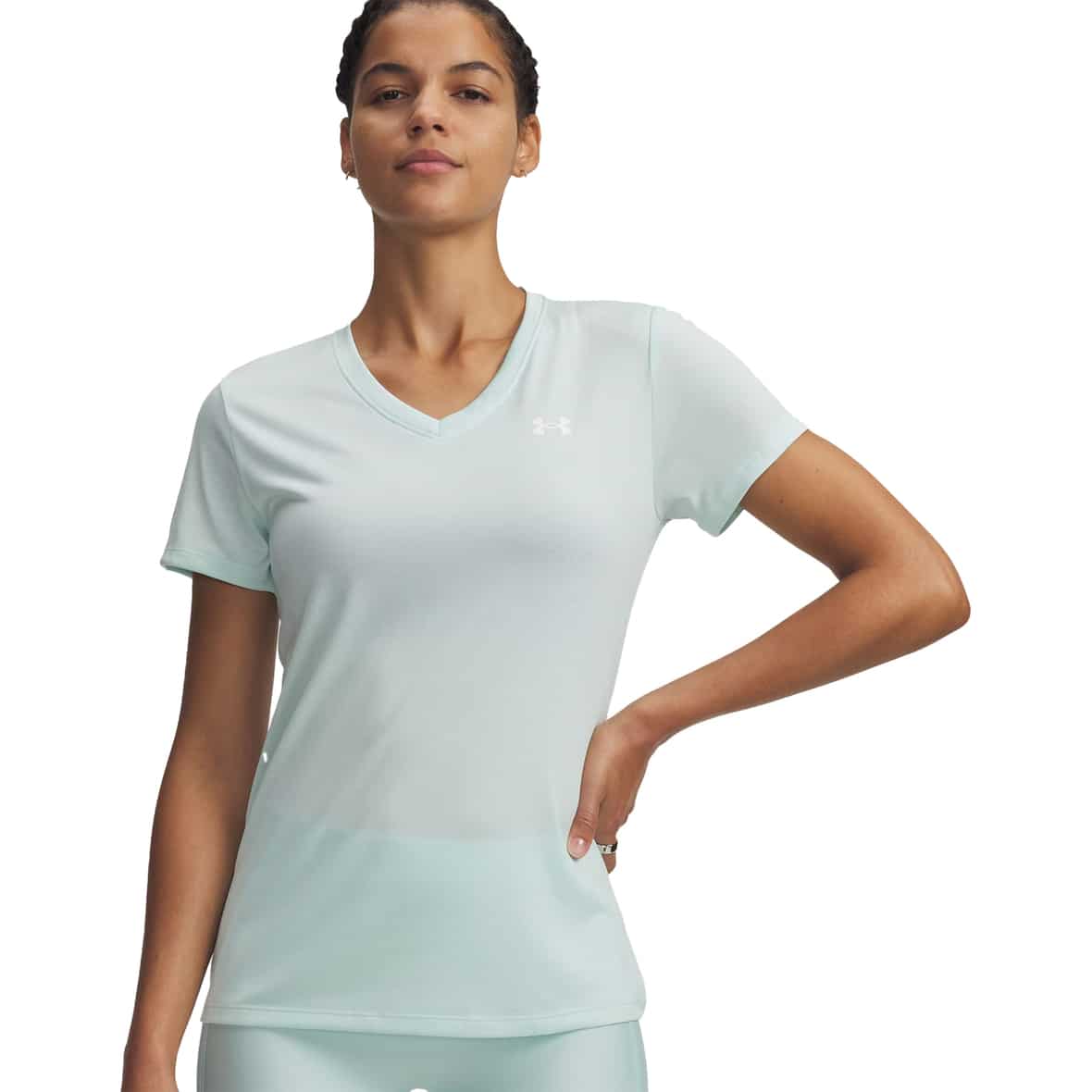 Tech Twist Damen T-Shirt Türkis_703 | XL