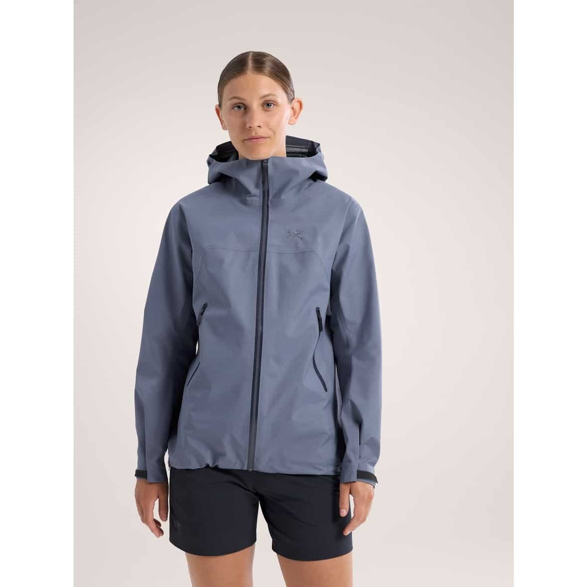 Arcteryx Beta 3L Gore-Tex C-Knit Jacke W Damen (Hellblau M ) Regenjacken