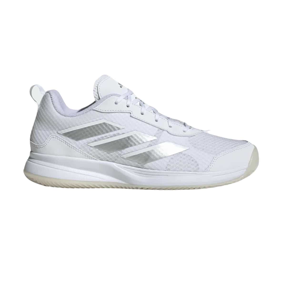 adidas Avaflash CL Damen (Weiß 4,5 UK, 37 1/3 EU) Tennisschuhe