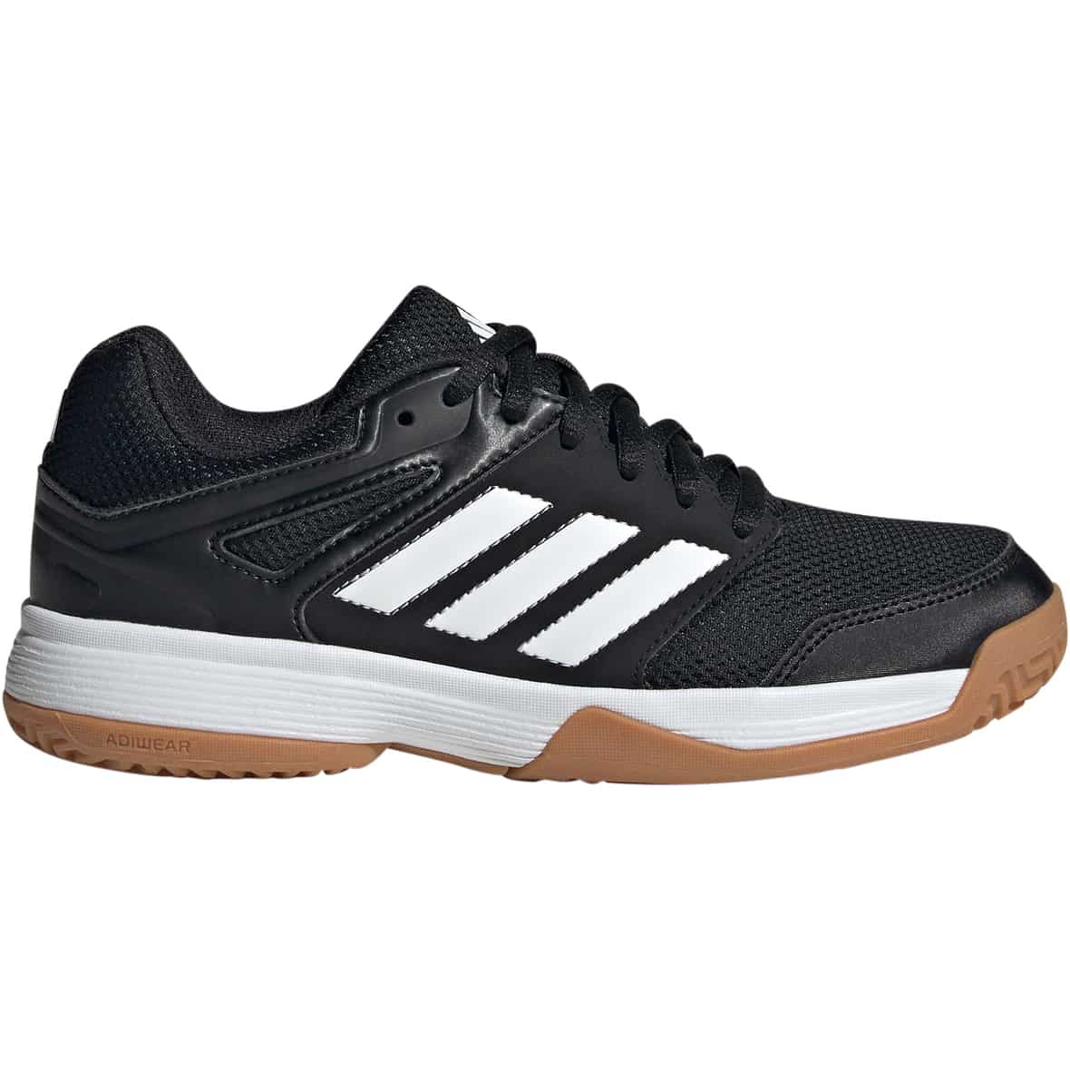 Speedcourt Kinder Hallenschuhe Schwarz_000__CBLACK/FTWWHT/GUM10 | 33