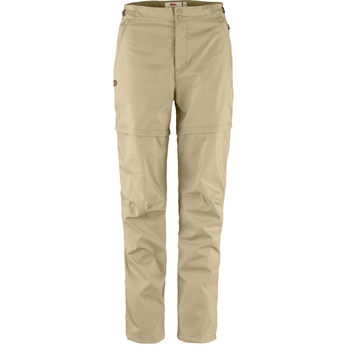 Abisko Hike Damen Zip-Off-Hose Beige_118 | 17