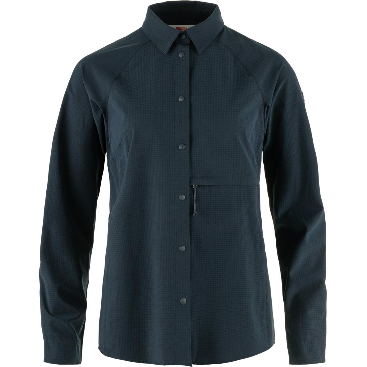 Abisko Trekking Damen Bluse Dunkelblau_555 | XS