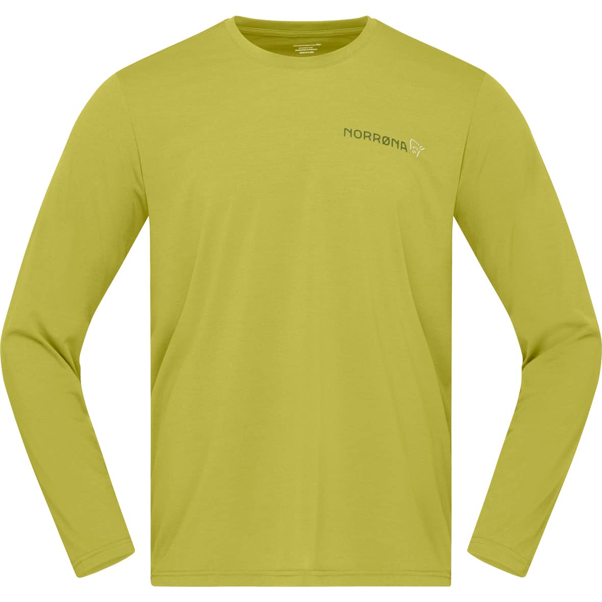Femund Tech  Herren Longsleeve Lime_5559 | M