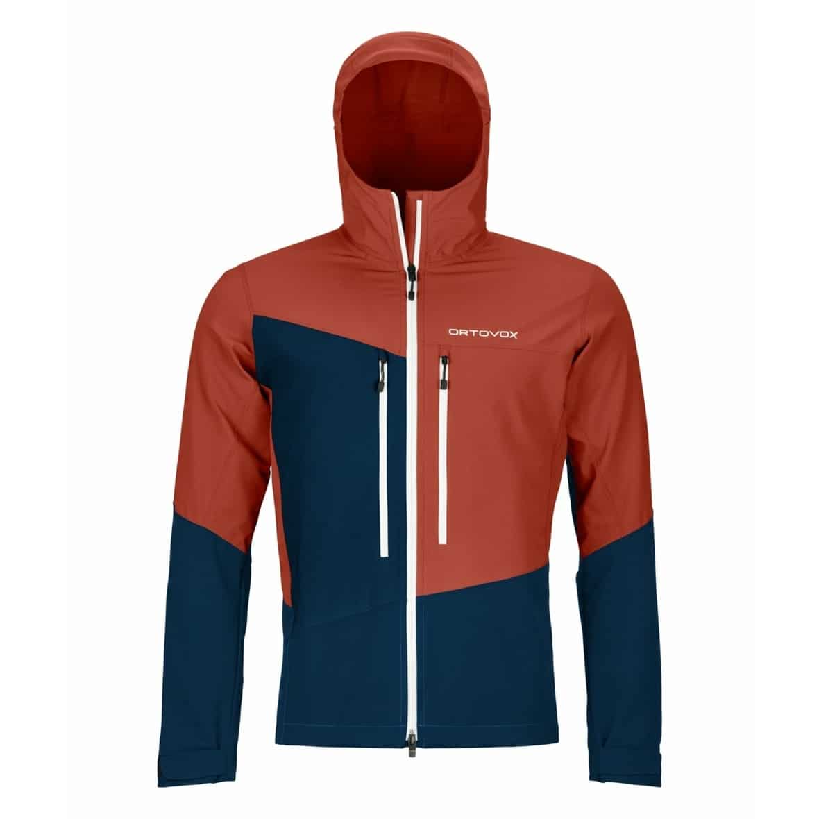 Ortovox Westalpen Softshell Jacke M Herren (Orange ) Kletterbekleidung