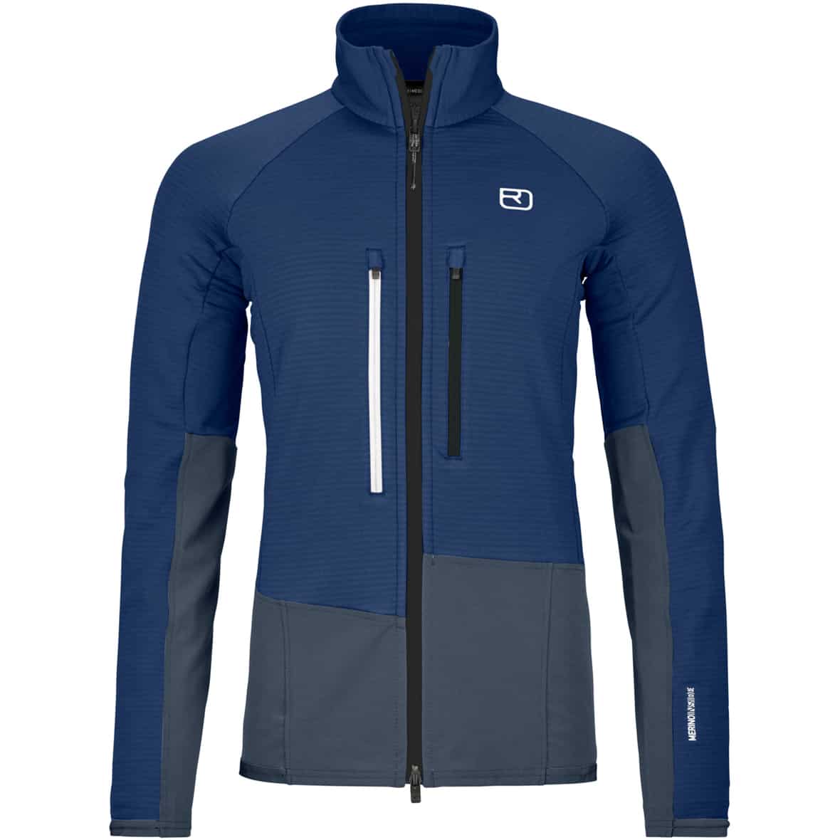 Fleece Rib Damen Fleecejacke Dunkelblau_57401 | M