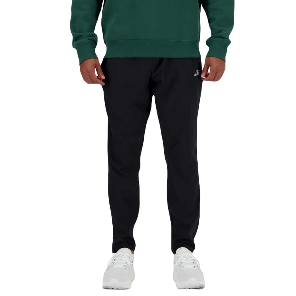 New Balance AC Stretch Woven Pant Regular Herren (Schwarz XXL Größe) Laufbekleidung