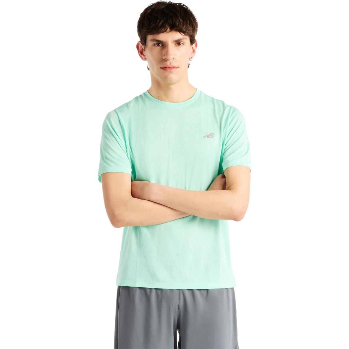 Athletics Run Herren Laufshirt Mint_BM4__BRIGHT MINT | L