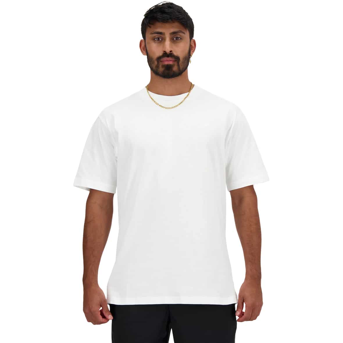 Athletics Cotton  Herren T-Shirt Weiß_WT | S