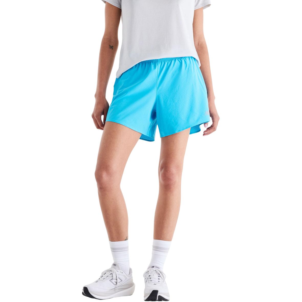 RC Seamless 5" Damen Laufshorts Petrol_ATD | L