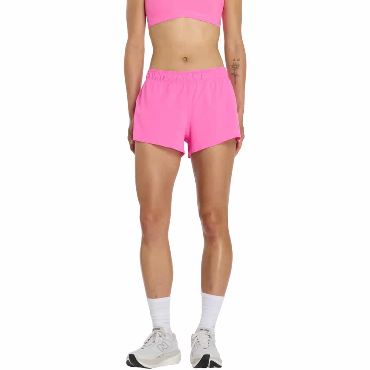 RC Seamless 3" Damen Laufshorts Pink_AAB | L
