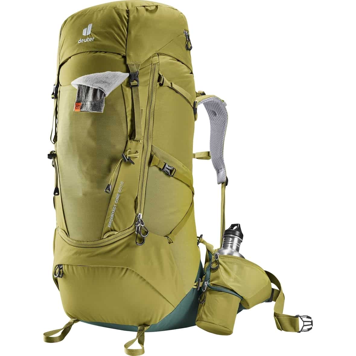 deuter Aircontact Core 60+10 (Hellgrün one size) Trekkingrucksäcke