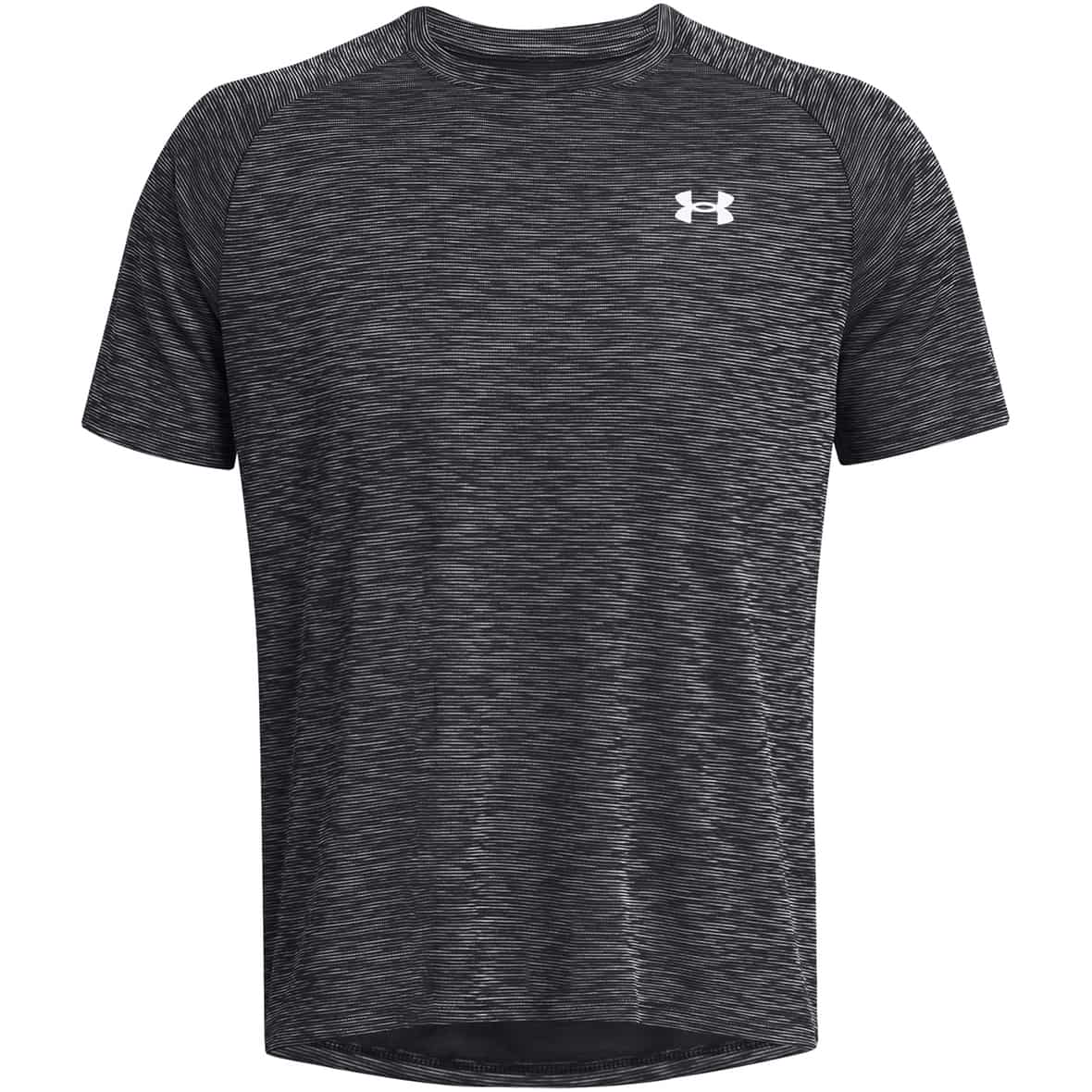 Tech Textured Herren T-Shirt Schwarz_001 | L