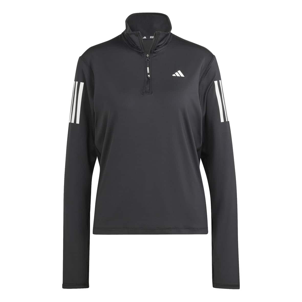 adidas W Own The Run B Half-Zip Damen (Schwarz L ) Laufshirts