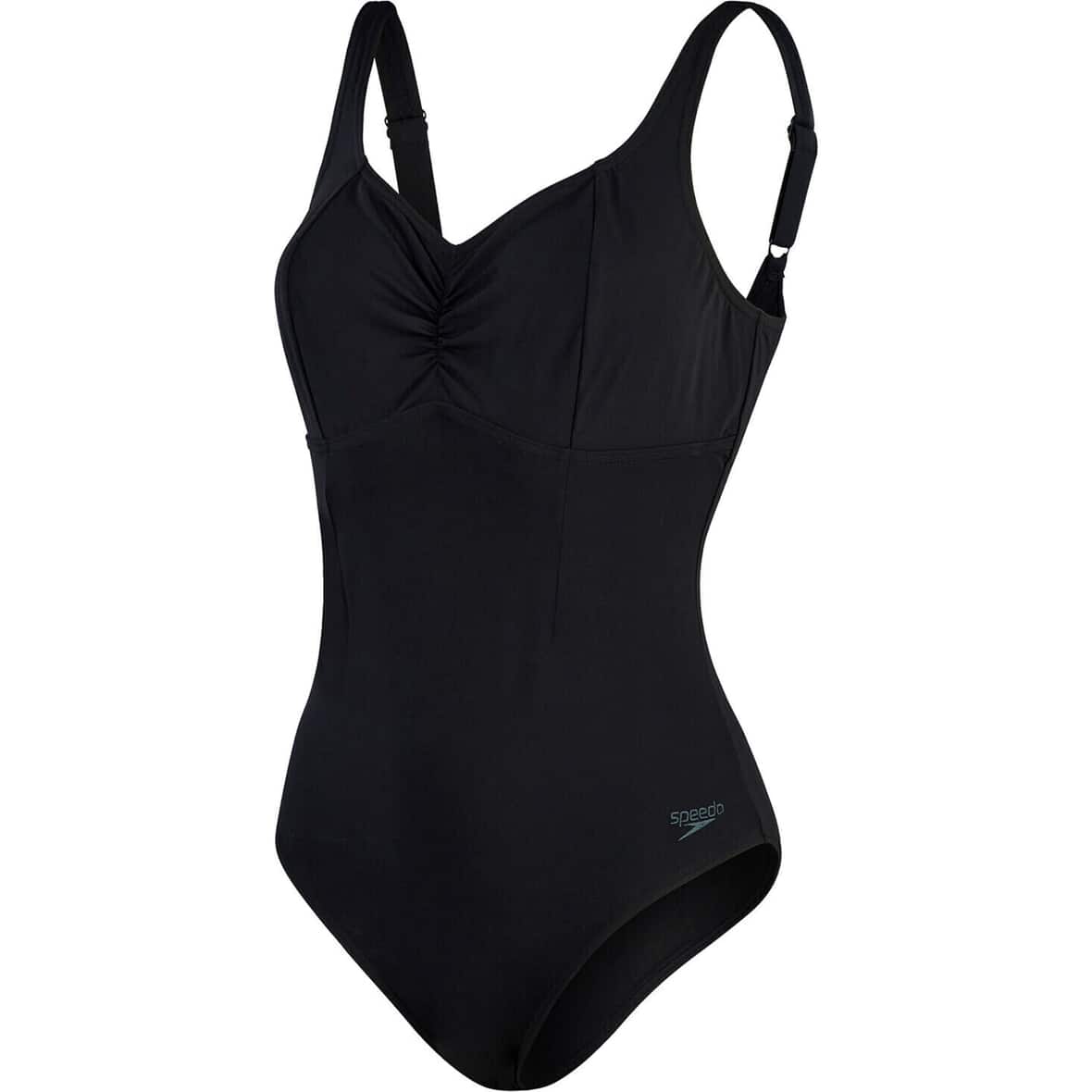 Speedo W Shaping AquaNite 1 Piece Damen (Schwarz 38 Größe) Badeanzüge
