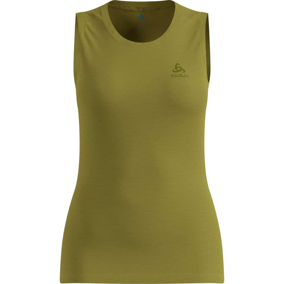100% Merino 160 BL Damen Tanktop Oliv_40195 | L