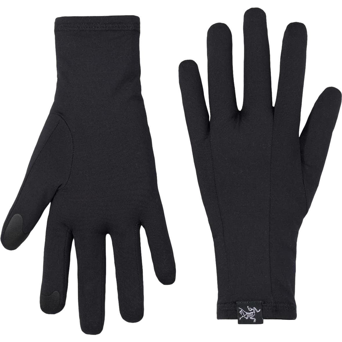 Arcteryx Rho Fingerhandschuhe Unisex ( Schwarz S Größe,)