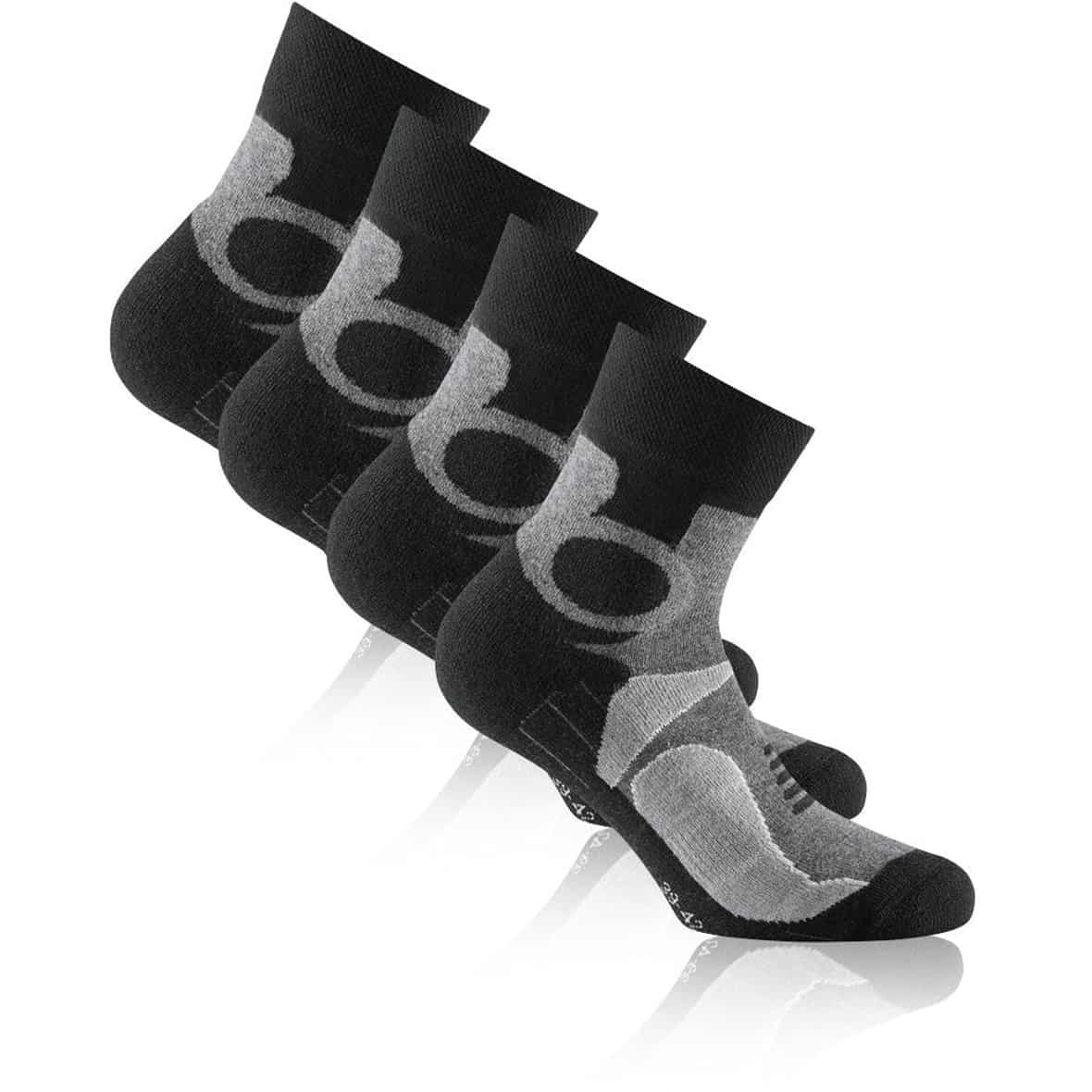 Trekking Quarter 2er Pack Wandersocken Grau_076__HELLGRAU | 35-38