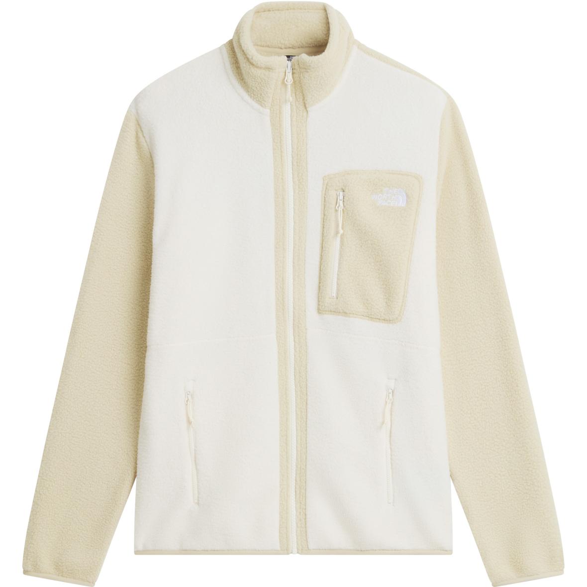 Yumiori Herren Fleecejacke Weiß_JN5 | XL