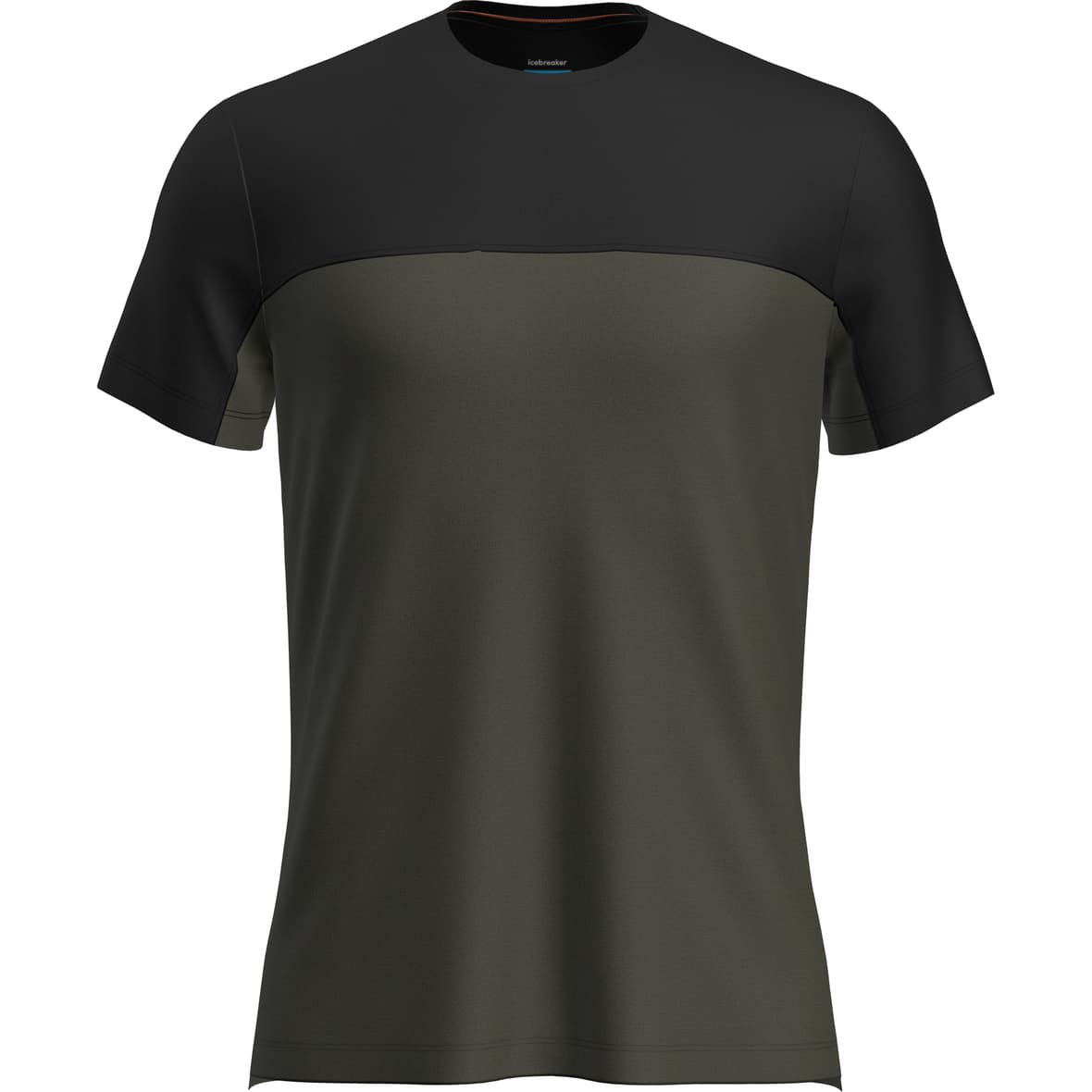 Merino Blend 125 Sphere Colour Block Herren T-Shirt Dunkelgrün_IB0L5 | S