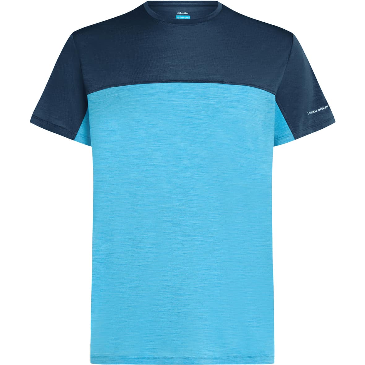 Merino Blend 125 Sphere Colour Block Herren T-Shirt Blau_IB0L0 | M