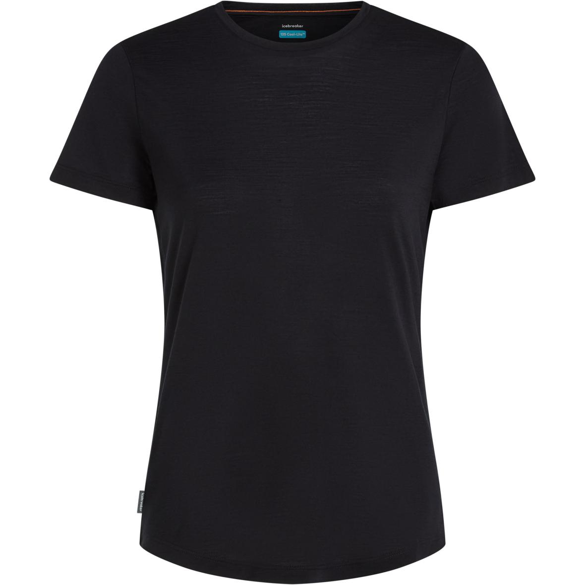 Merino Blend 125 Cool-Lite Sphere SS  Damen T-Shirt Schwarz_IB001__BLACK | XS