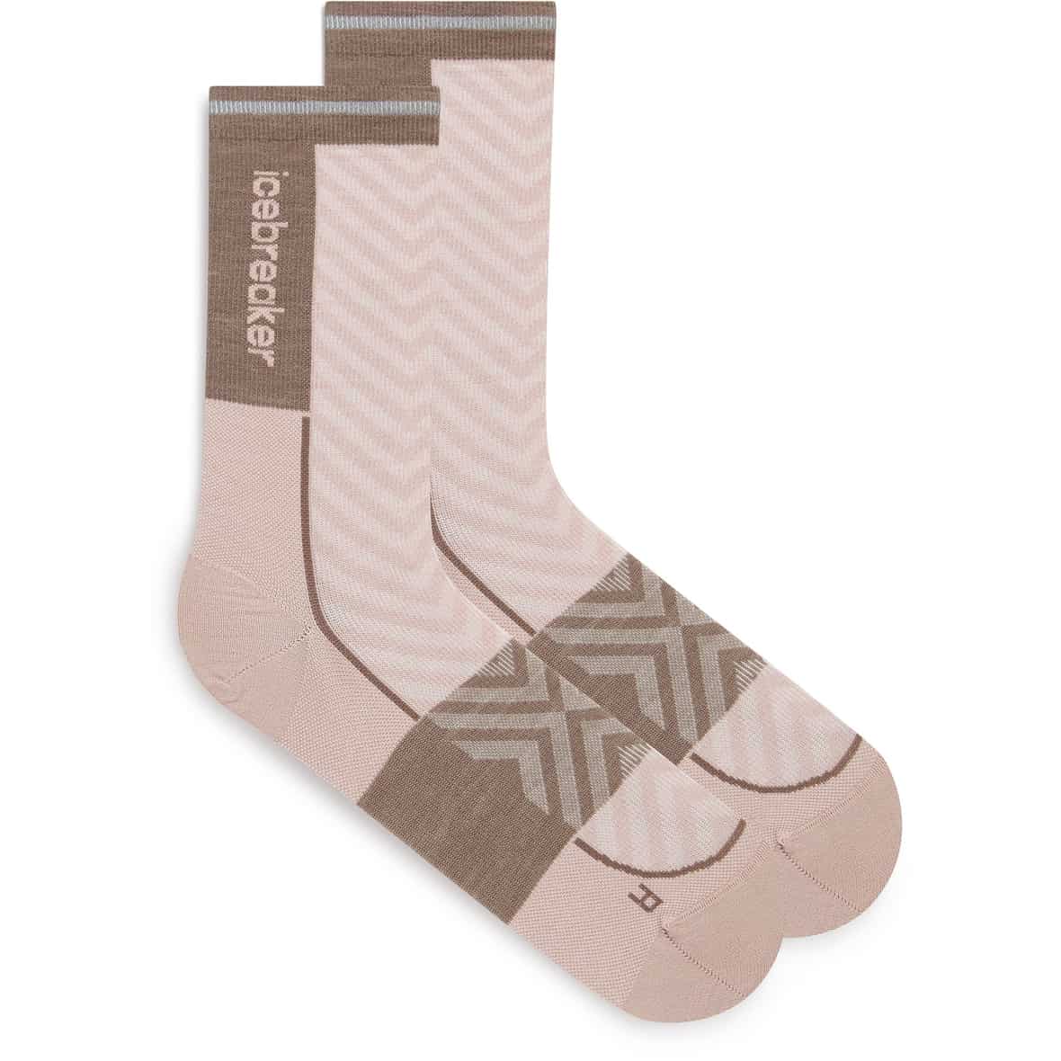Merino Blend Run+ Ultralight Crew Damen Laufsocken Pink_IB0MG | S