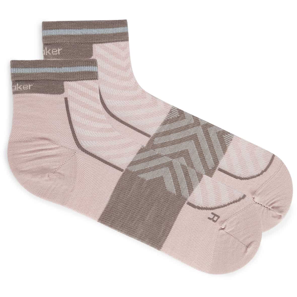 Merino Blend Run+ Mini Damen Laufsocken Pink_IB0MG | S