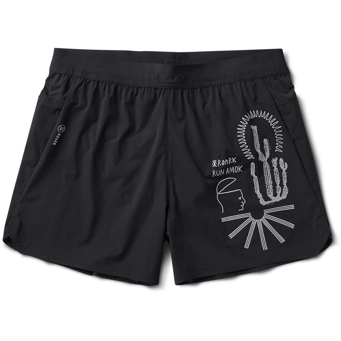 Alta 5 Herren Laufshorts Schwarz_BLK | XL
