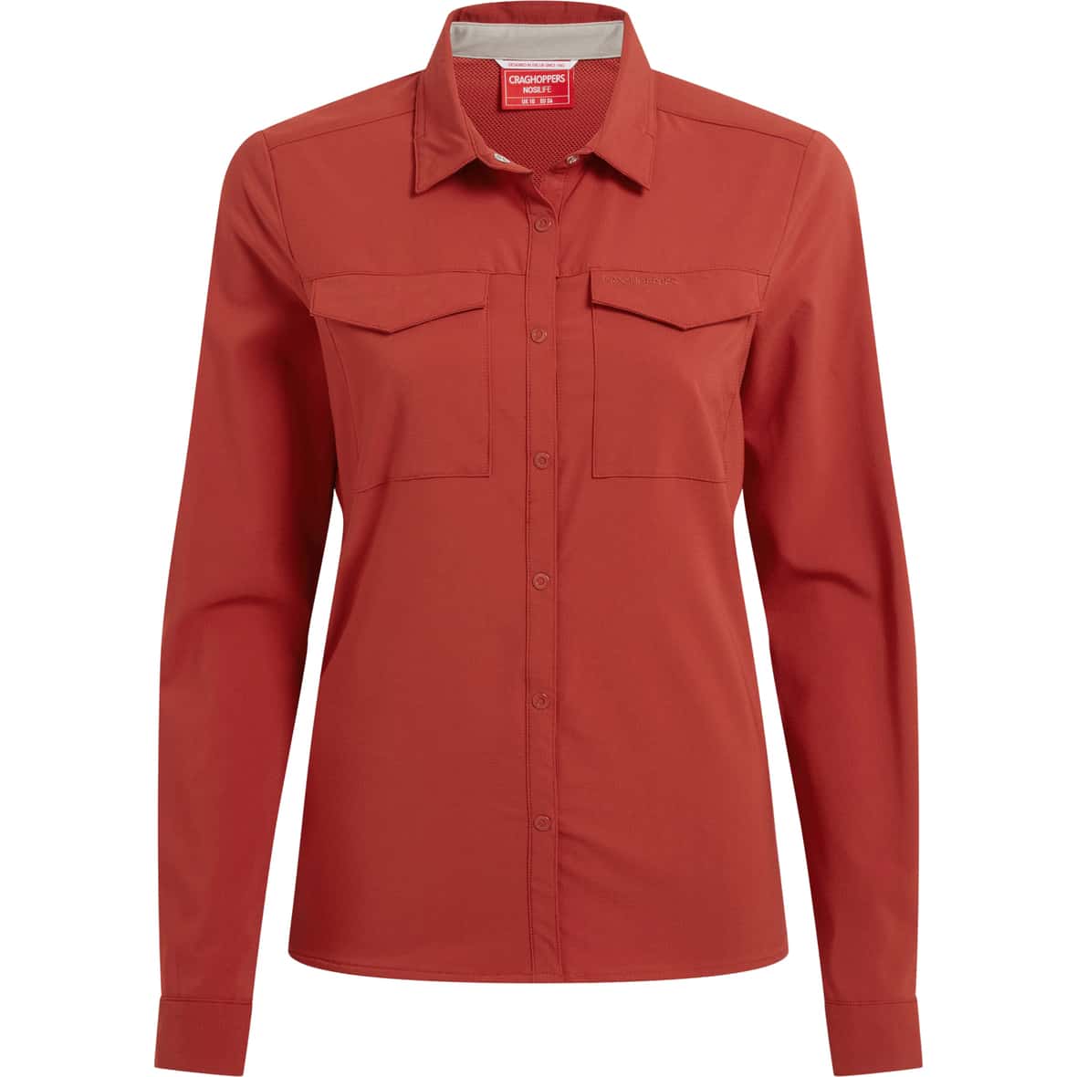 NosiLife Pro  Damen Bluse Rot_1S6 | 34