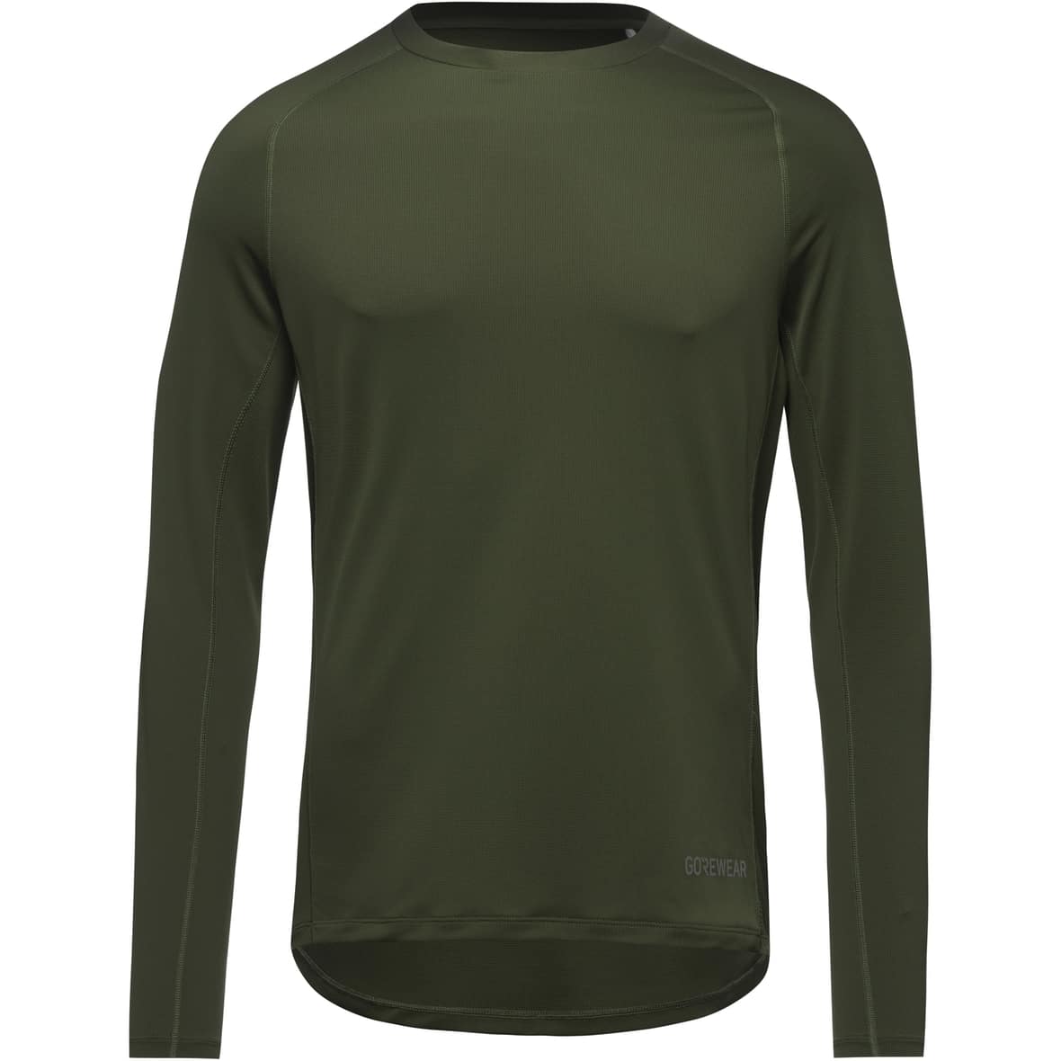 GOREWEAR Everyday Long Sleeve Shirt Mens Herren (Oliv L ) Laufbekleidung