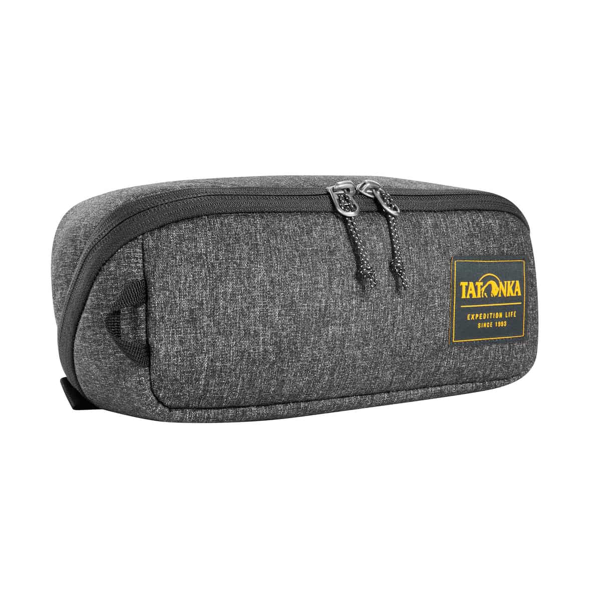 Square Zip Pouch M Schwarz_040 | M