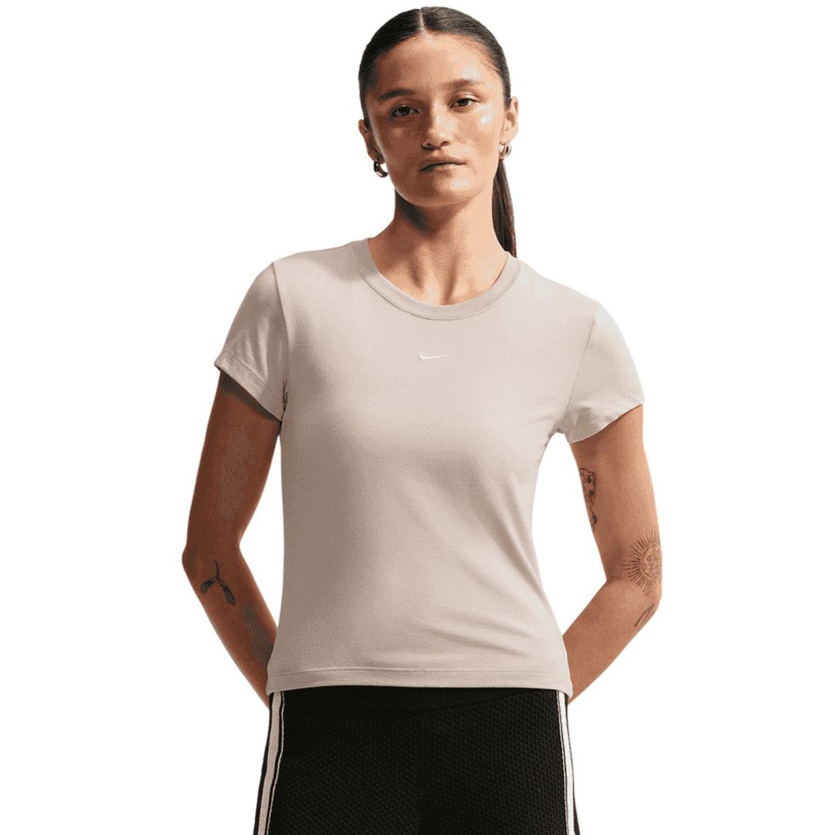Sportswear Chill Knit Damen T-Shirt Beige_236__CREAM II/SAIL | XS