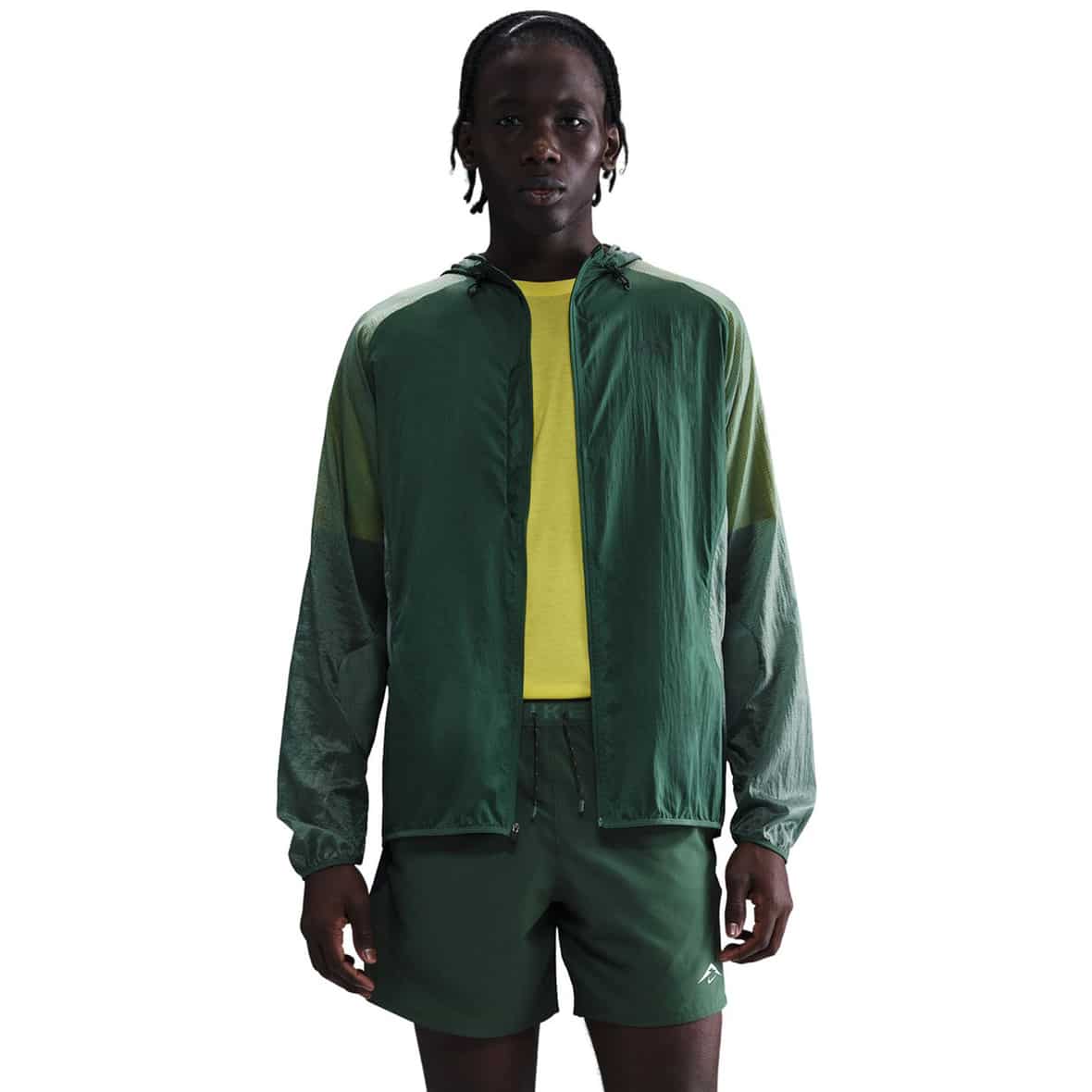 Trail Aireez Herren Laufjacke Dunkelgrün_323__FIR/CLAY GREEN/BLACK | XXL