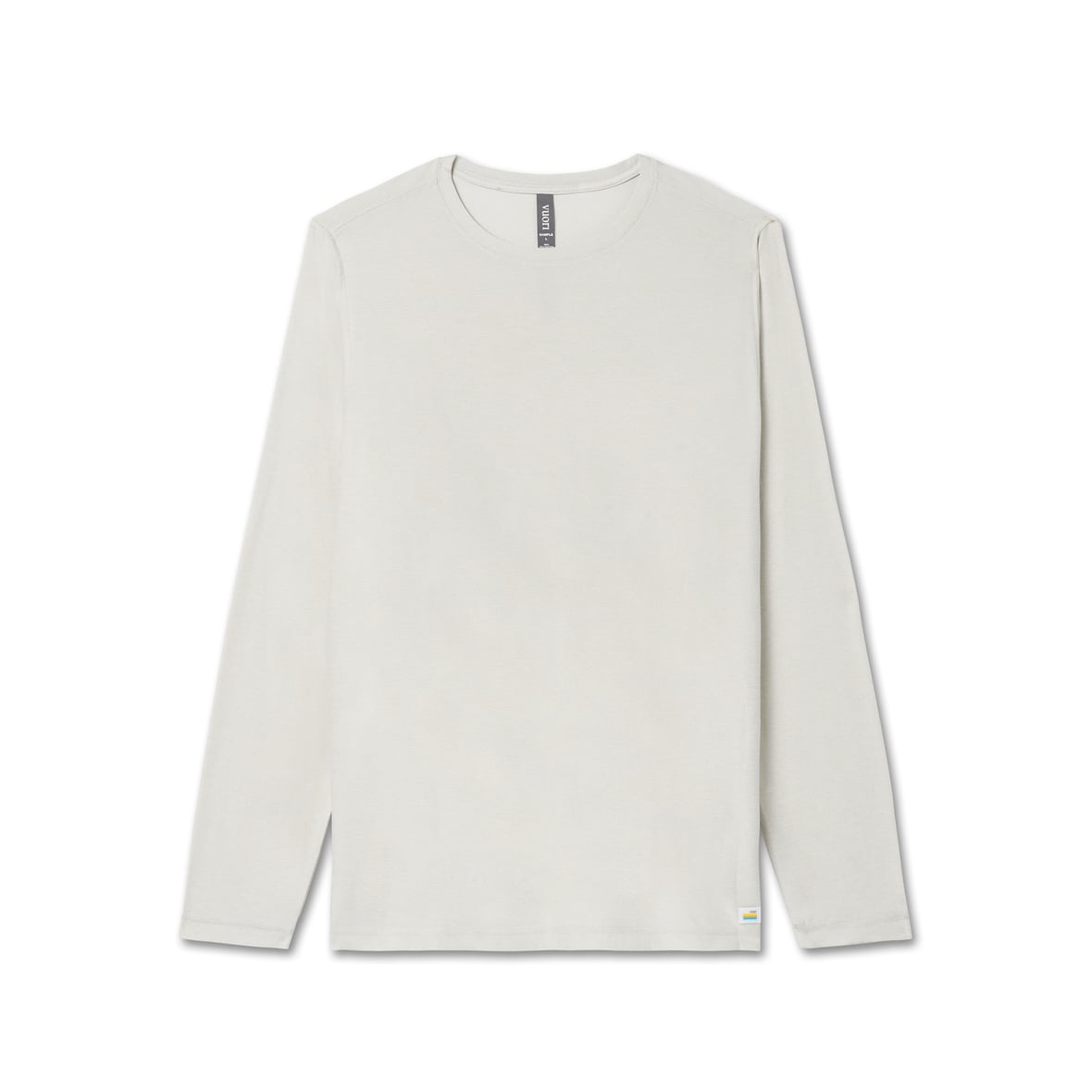 VUORI L/S Strato Tech Tee Herren (Beige XXL Größe) z_old_Fitnessbekleidung