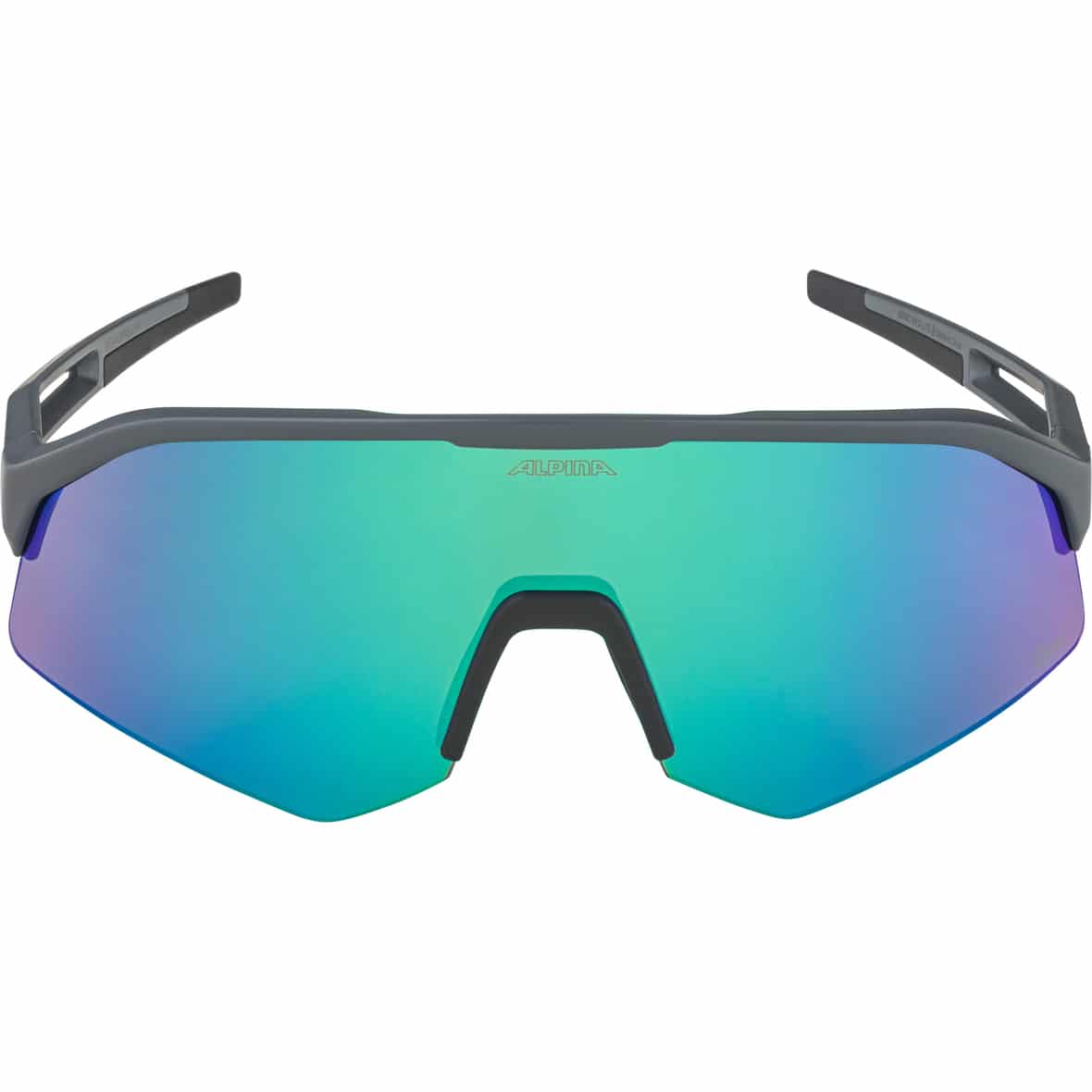 Alpina Sonic HR Fahrradbrille Unisex ( Grau one size One Size,)