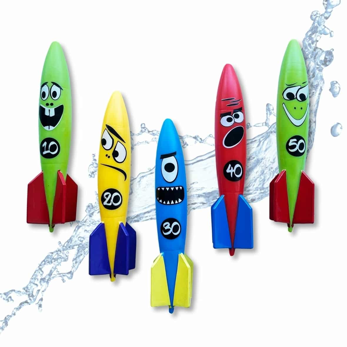 ROCKET DIVERS 5er Set Bunt_000__KEINE FARBE | one size