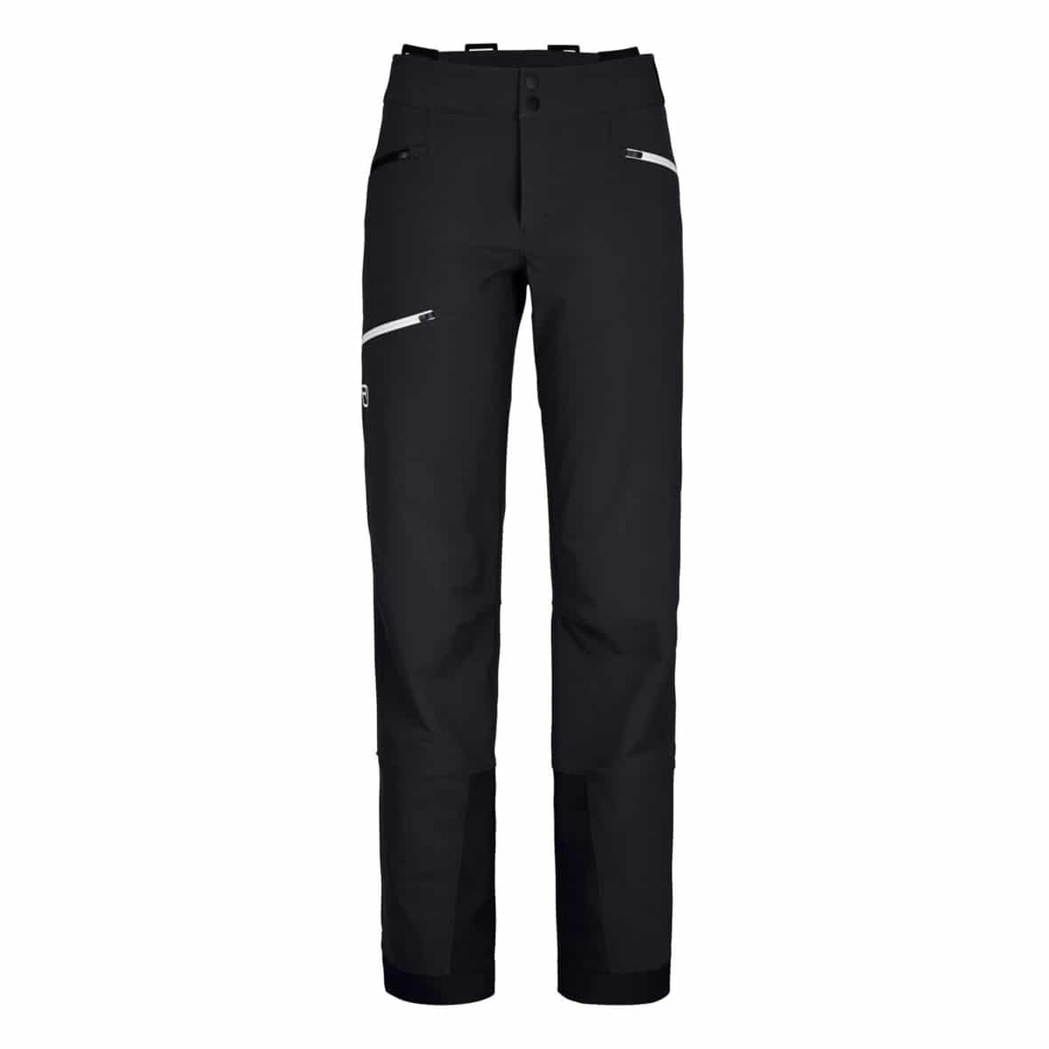 Ortovox Pizol Softshell Pants W Damen (Schwarz M) Skitourenhosen