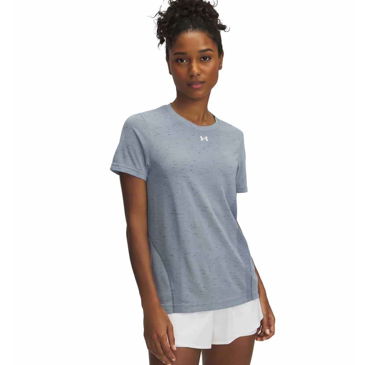 Under Armour Vanish Seamless Loose SS Damen (Hellblau XS Größe) Lifestylebekleidung