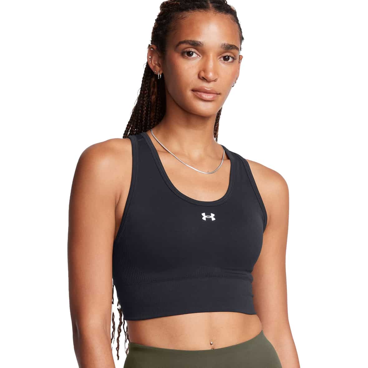 Vanish Seamless Mid Damen Sport-BH Schwarz_001 | XL