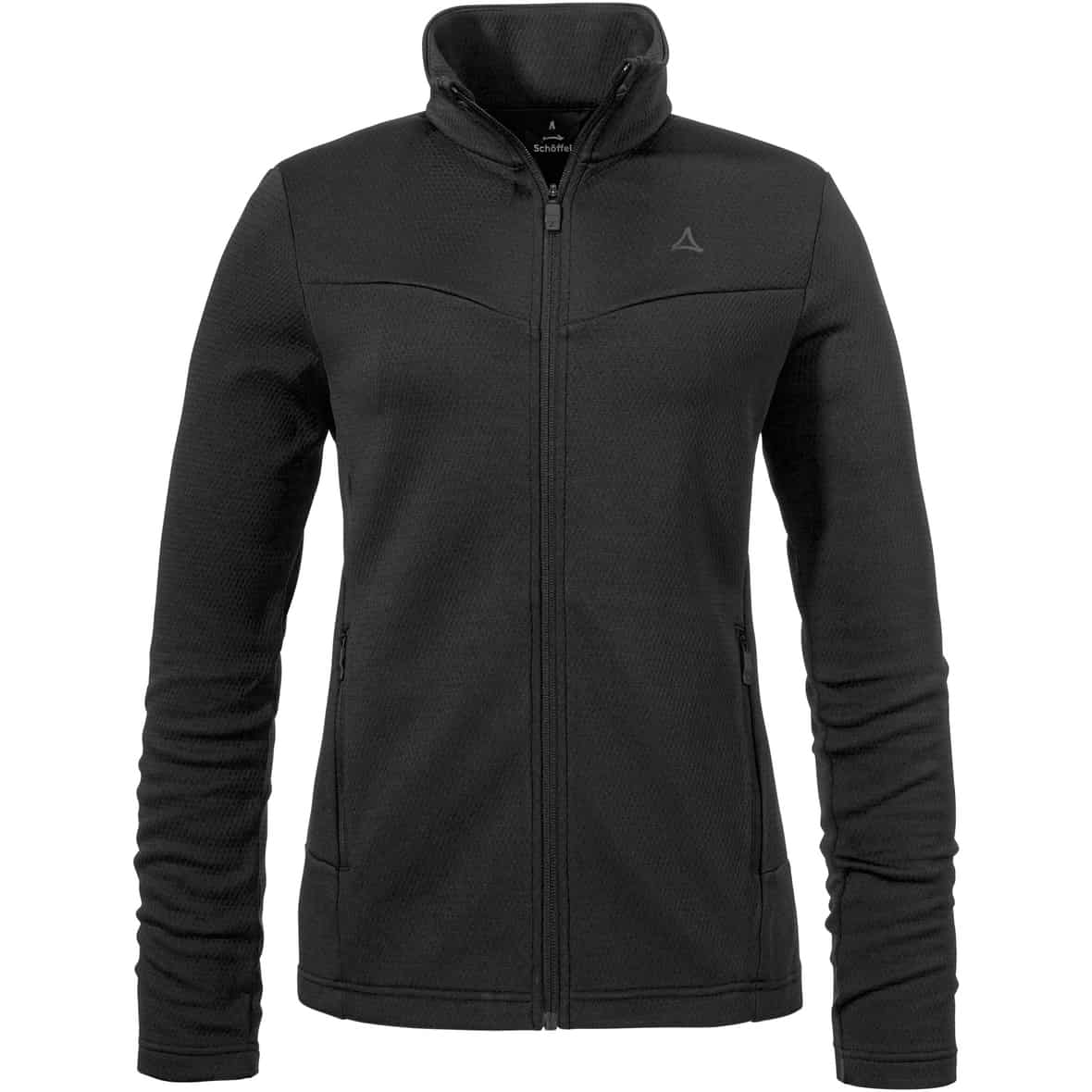 Style Pine Damen Fleecejacke Schwarz_9990 | 40