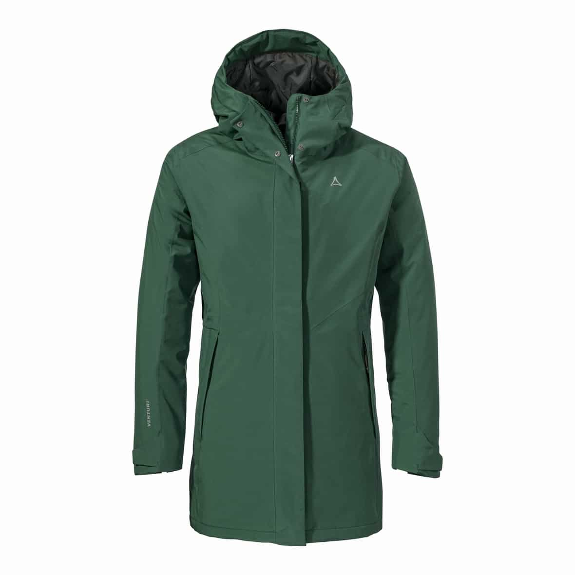 Schöffel Parka Style Froda WMS Damen (Dunkelgrün 36) Parka