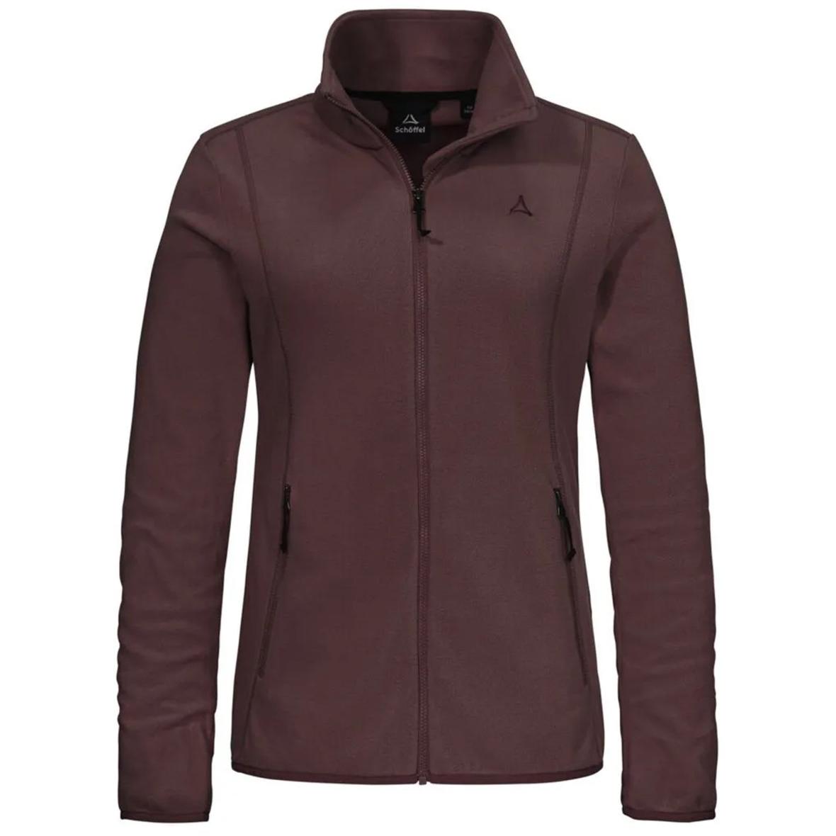 Style Ash Damen Fleecejacke Dunkelrot_3765 | 40