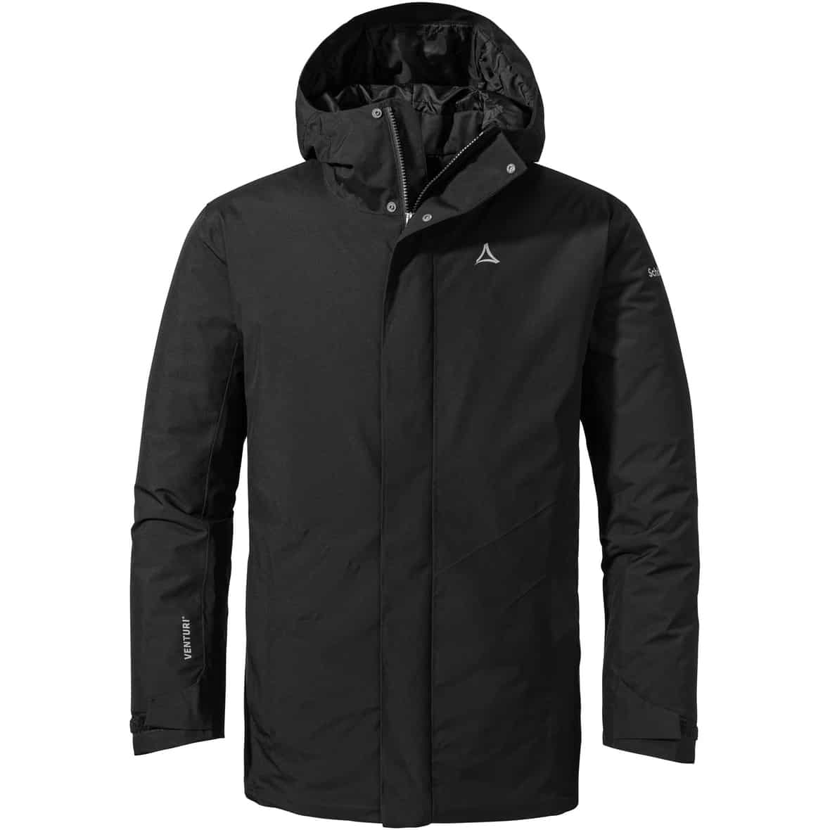 Style Froda Herren Parka Schwarz_9990 | 56